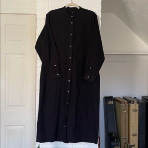 Muji Women’s Cotton Blend Shirt Dress